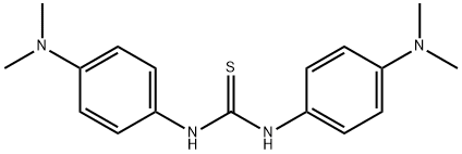 4,4'-BIS(DIMETHYLAMINO)THIOCARBANILIDE Struktur