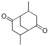 4,8-dimethylbicyclo[3.3.1]nonane-2,6-dione Struktur