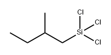 trichloro(2-methylbutyl)silane  Struktur