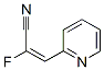 2-Propenenitrile,2-fluoro-3-(2-pyridinyl)-,(E)-(9CI) Struktur