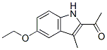 Ethanone, 1-(5-ethoxy-3-methyl-1H-indol-2-yl)- (9CI) Struktur