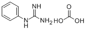 Phenylguanidine carbonate salt Struktur