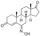 6-hydroximino-4-androstene-3,17-dione Struktur