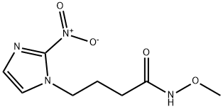 N-Methoxy-2-nitro-1H-imidazole-1-butanamide Struktur