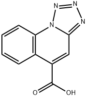 Tetrazolo[1,5-a]quinoline-5-carboxylic acid Struktur