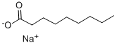 PELARGONIC ACID SODIUM SALT Struktur