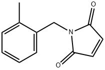 1-((2-METHYLPHENYL)METHYL)-1H-PYRROLE-2,5-DIONE Struktur