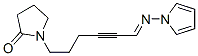 1-(6-Pyrrolizino-4-hexynyl)-2-pyrrolidone Struktur