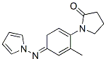 1-(4-Pyrrolizino-2-methylphenyl)-2-pyrrolidone Struktur