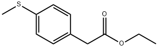 Ethyl (4-methylthiophenyl)acetate Struktur