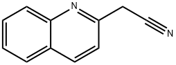 2-(quinolin-2-yl)acetonitrile Struktur