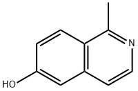 1-Methyl-6-methoxyisoquinolinol Struktur