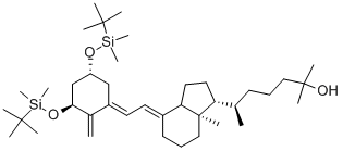 6-(4-{2-[3,5-Bis-(tert-butyl-dimethyl-silanyloxy)-2-methylene-cyclohexylidene]-ethylidene}-7a-methyl-octahydro-inden-1-yl)-2-methyl-heptan-2-ol