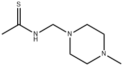 Acetamide, N-[(4-methyl-1-piperazinyl)methyl]thio- (8CI) Struktur