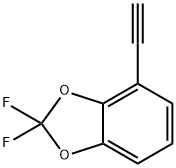 4-Ethynyl-2,2-difluoro-1,3-benzodioxole Struktur