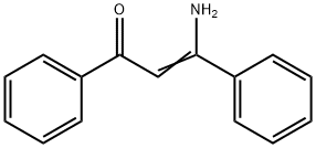 1,3-Diphenyl-3-amino-2-propene-1-one Struktur