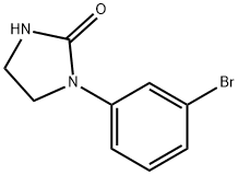 1-(3-BROMOPHENYL)TETRAHYDRO-2H-IMIDAZOL-2-ONE Struktur