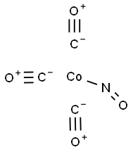 COBALT TRICARBONYL NITROSYL Struktur