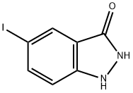 3-HYDROXY-5-IODO (1H)INDAZOLE Struktur