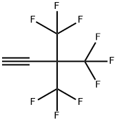 3,3,3-TRIS(TRIFLUOROMETHYL)-1-PROPYNE Struktur