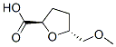 2-Furancarboxylicacid,tetrahydro-5-(methoxymethyl)-,(2R-trans)-(9CI) Struktur