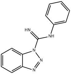 N-phenyl-1H-benzo[d][1,2,3]triazol-1-carboxiMidaMide Struktur