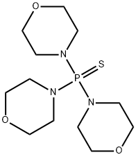 PHOSPHOROTHIOICTRIMORPHOLIDE Struktur