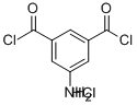 1,3-BENZENEDICARBONYL DICHLORIDE,5-AMINO-,HYDROCHLORIDE Struktur