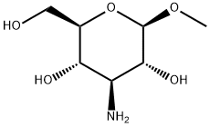 METHYL-3-AMINO-3-DEOXY-B-D-*GLUCOPYRANOS IDE Struktur