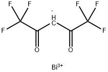 BISMUTH(III) HEXAFLUOROACETYLACETONATE Struktur