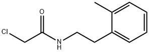 2-CHLORO-N-[2-(2-METHYLPHENYL)ETHYL]ACETAMIDE Struktur