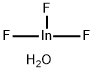 INDIUM FLUORIDE TRIHYDRATE Struktur