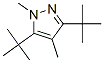 1,4-dimethyl-3,5-di-t-butylpyrazole Struktur