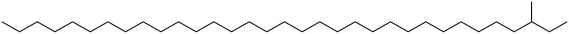 3-Methyltritriacontane Struktur