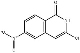 3-氯-6-硝基異喹啉-1(2H)-酮, 1416714-03-8, 結(jié)構(gòu)式