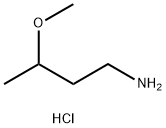 (3-Methoxybutyl)amine hydrochloride Struktur