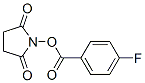 N-succinimidyl-4-fluorobenzoate Struktur