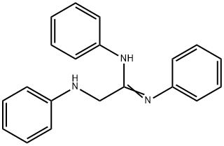 (1Z)-2-ANILINO-N,N''-DIPHENYLETHANIMIDAMIDE Struktur