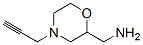 2-Morpholinemethanamine,  4-(2-propynyl)-  (9CI) Struktur