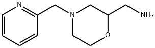 C-(4-PYRIDIN-2-YLMETHYL-MORPHOLIN-2-YL)-METHYLAMINE TRIHYDROCHLORIDE Struktur