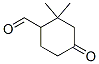 Cyclohexanecarboxaldehyde, 2,2-dimethyl-4-oxo- (9CI) Struktur