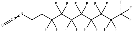 2-(PERFLUOROOCTYL)ETHYL ISOCYANATE Struktur