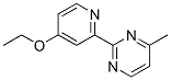 Pyrimidine, 2-(4-ethoxy-2-pyridinyl)-4-methyl- (9CI) Struktur