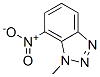 1-Methyl-7-nitro-1H-benzotriazole Struktur