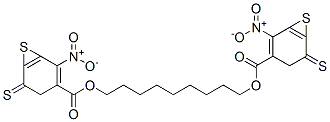 nonylene-1,9-bis(5-dithio-2-nitrobenzoic acid) Struktur