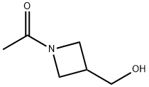 1-(3-(hydroxymethyl)azetidin-1-yl)ethanone Struktur