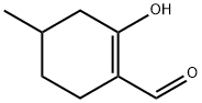 1-Cyclohexene-1-carboxaldehyde, 2-hydroxy-4-methyl- (9CI) Struktur