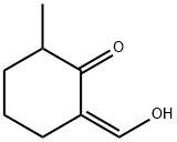 Cyclohexanone, 2-(hydroxymethylene)-6-methyl-, (Z)- (9CI) Struktur