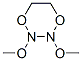 1,4,2,3-Dioxadiazine,tetrahydro-2,3-dimethoxy-,cis-(9CI) Struktur