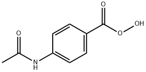 Benzenecarboperoxoic acid, 4-(acetylamino)- (9CI) Struktur